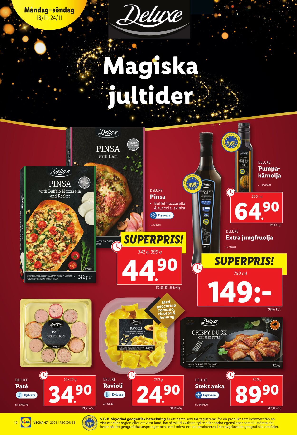 Erbjudanden Lidl 18.11.2024 - 24.11.2024