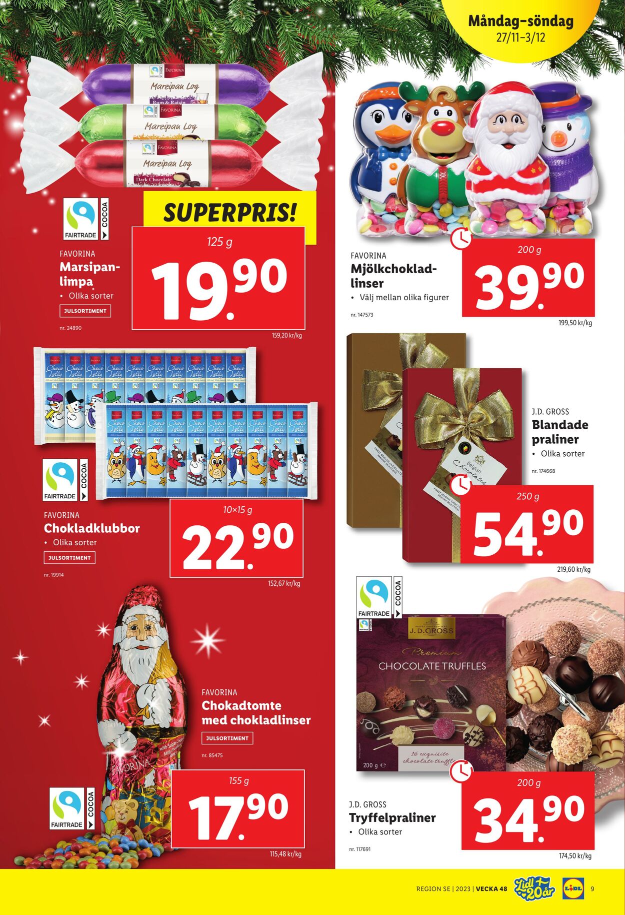 Erbjudanden Lidl 27.11.2023 - 03.12.2023