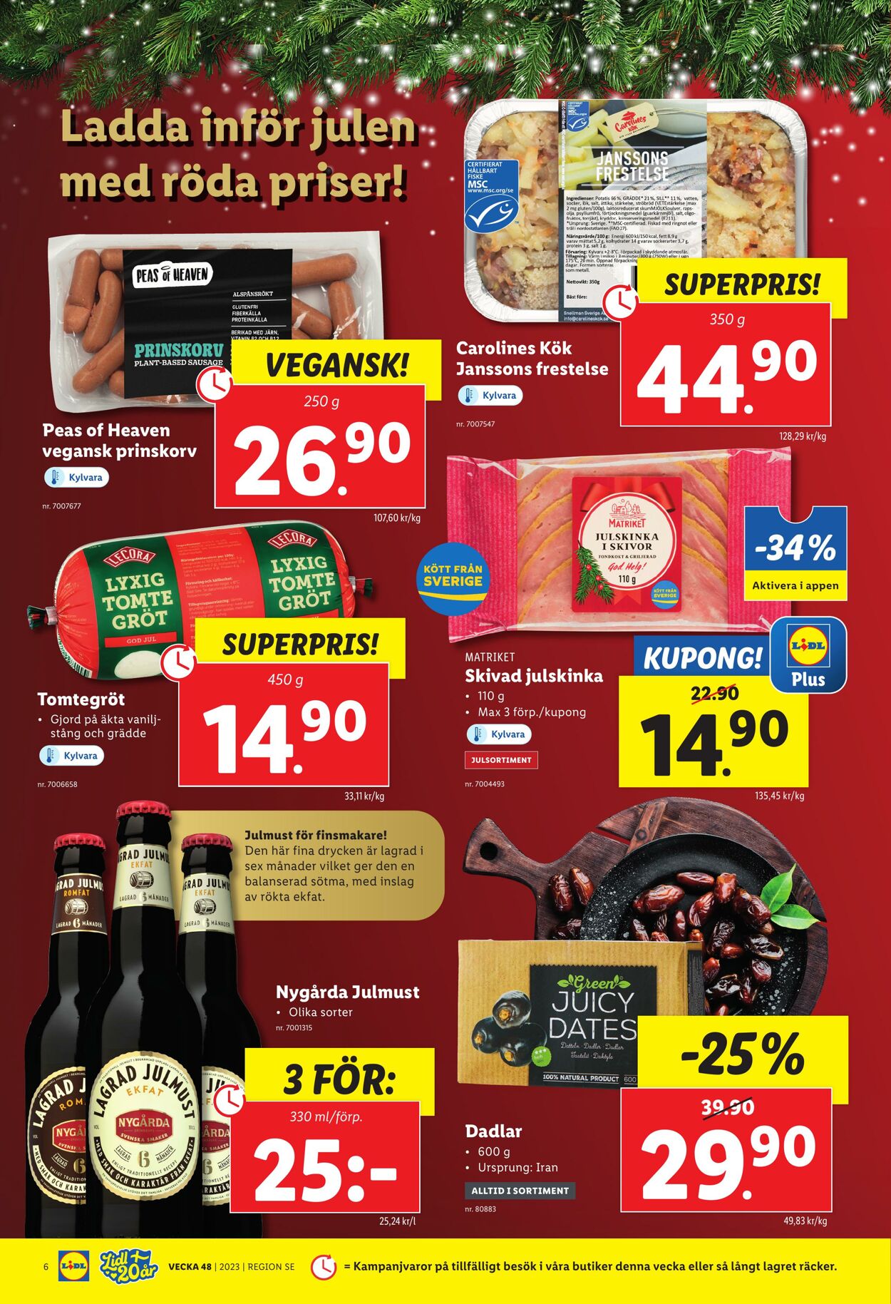 Erbjudanden Lidl 27.11.2023 - 03.12.2023