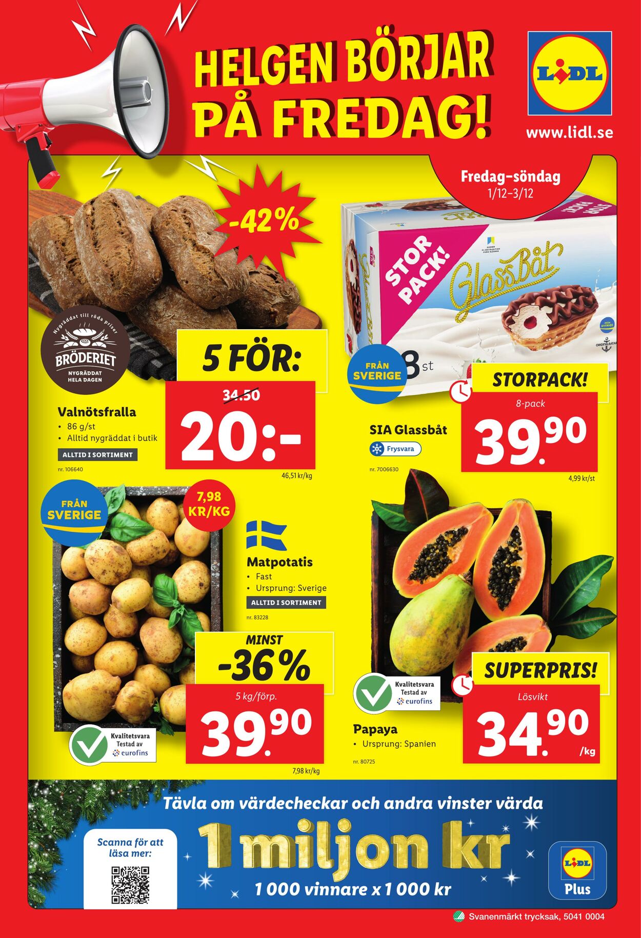 Erbjudanden Lidl 27.11.2023 - 03.12.2023