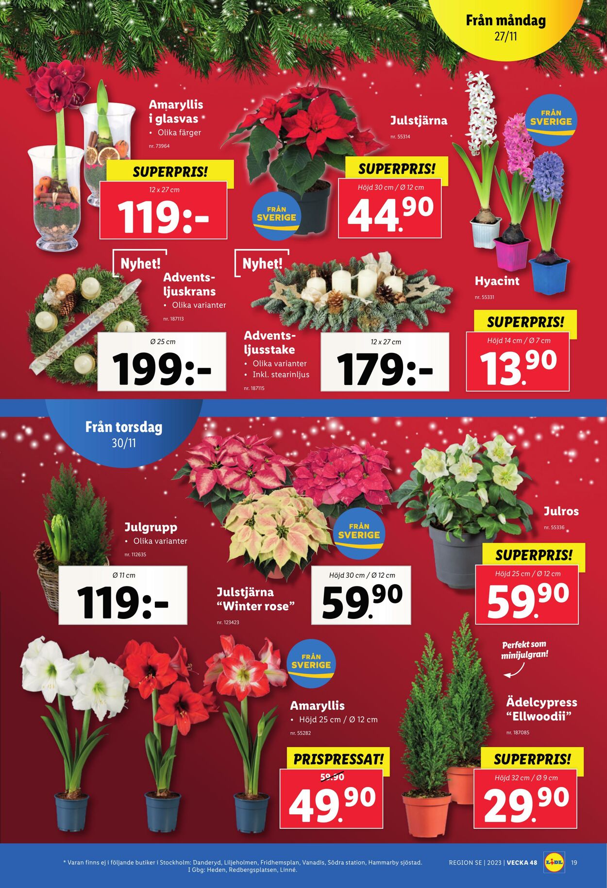 Erbjudanden Lidl 27.11.2023 - 03.12.2023