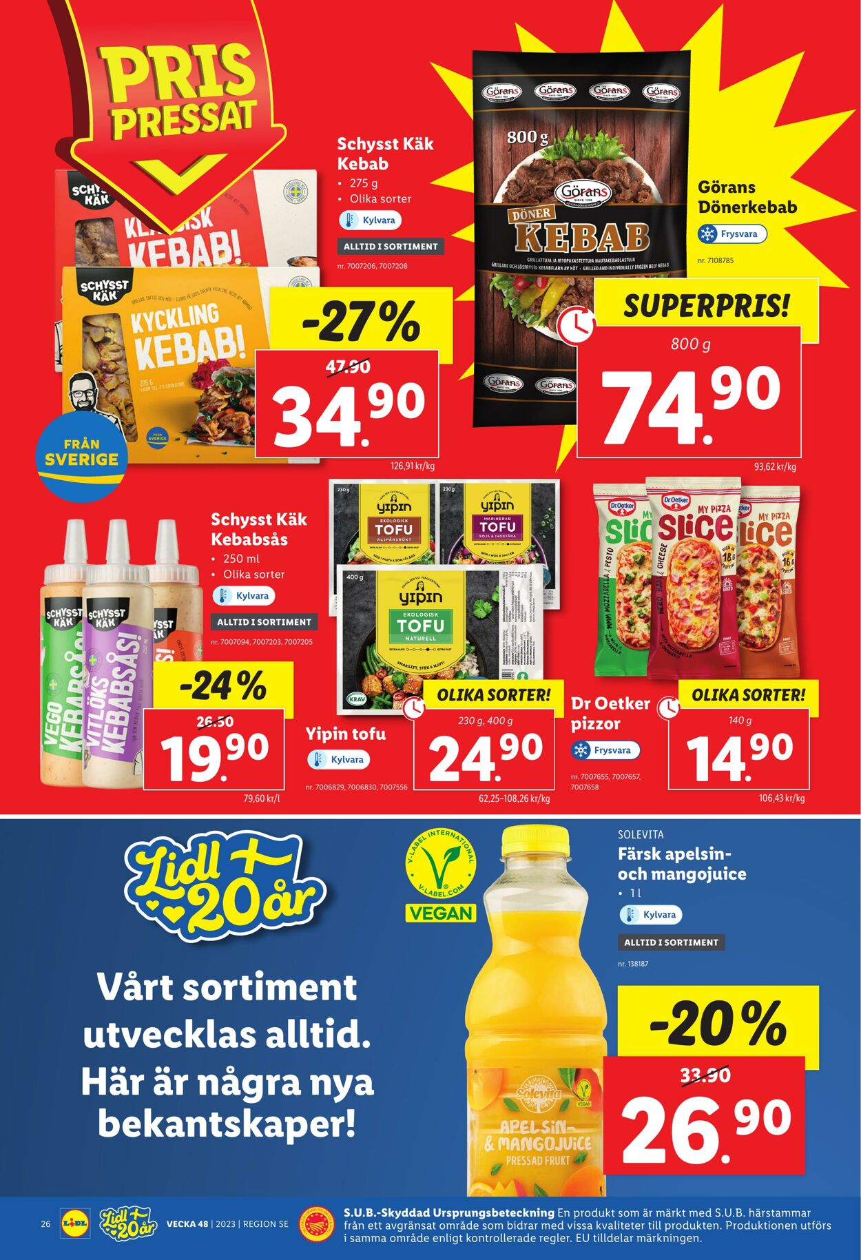 Erbjudanden Lidl 27.11.2023 - 03.12.2023