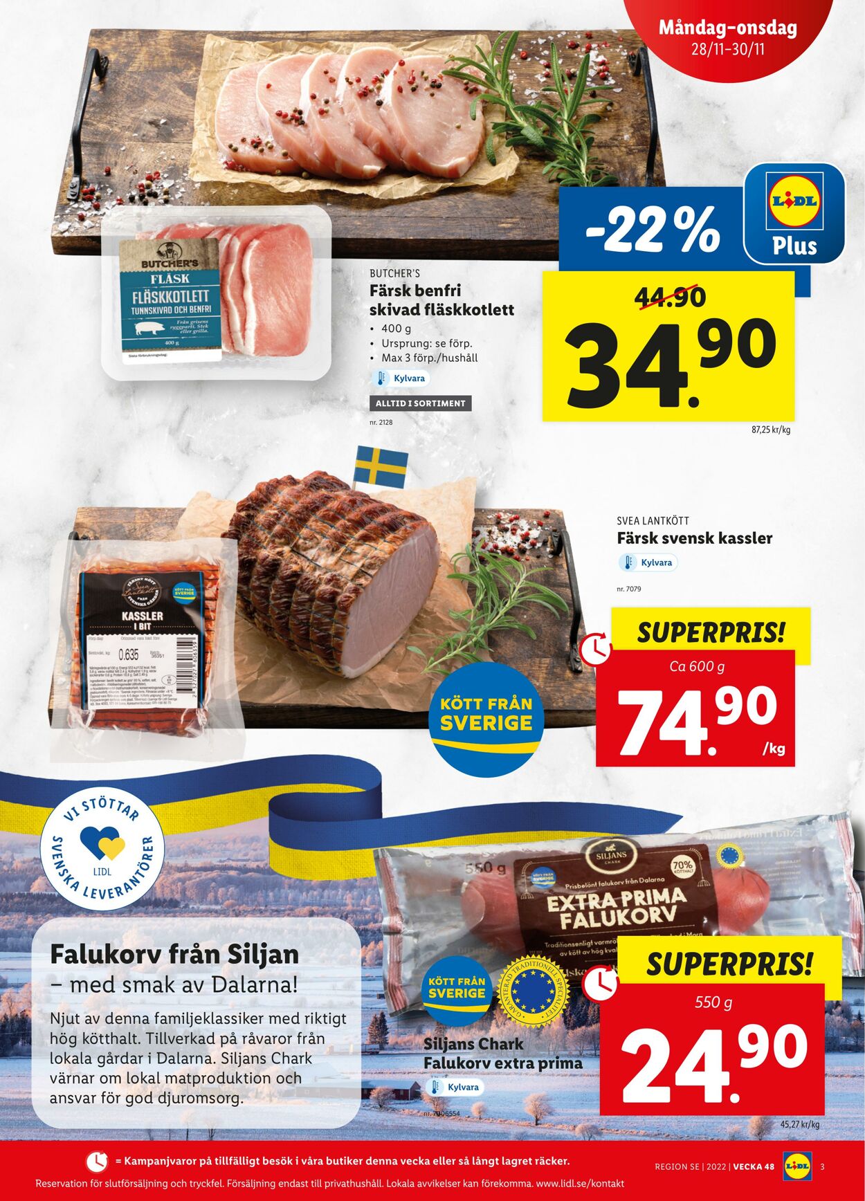 Erbjudanden Lidl 28.11.2022 - 04.12.2022