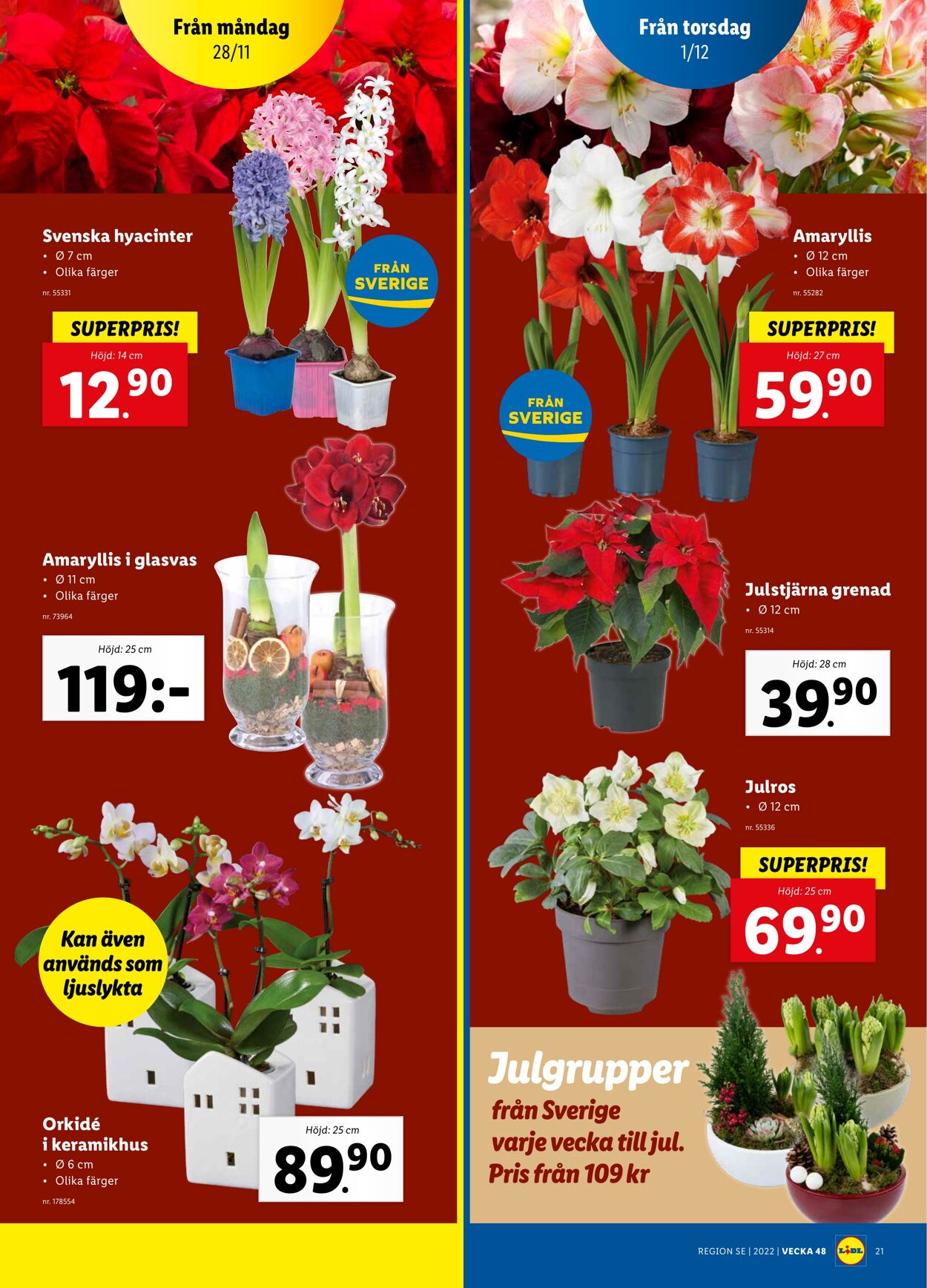 Erbjudanden Lidl 28.11.2022 - 04.12.2022