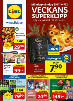 Erbjudanden Lidl 28.11.2022 - 04.12.2022