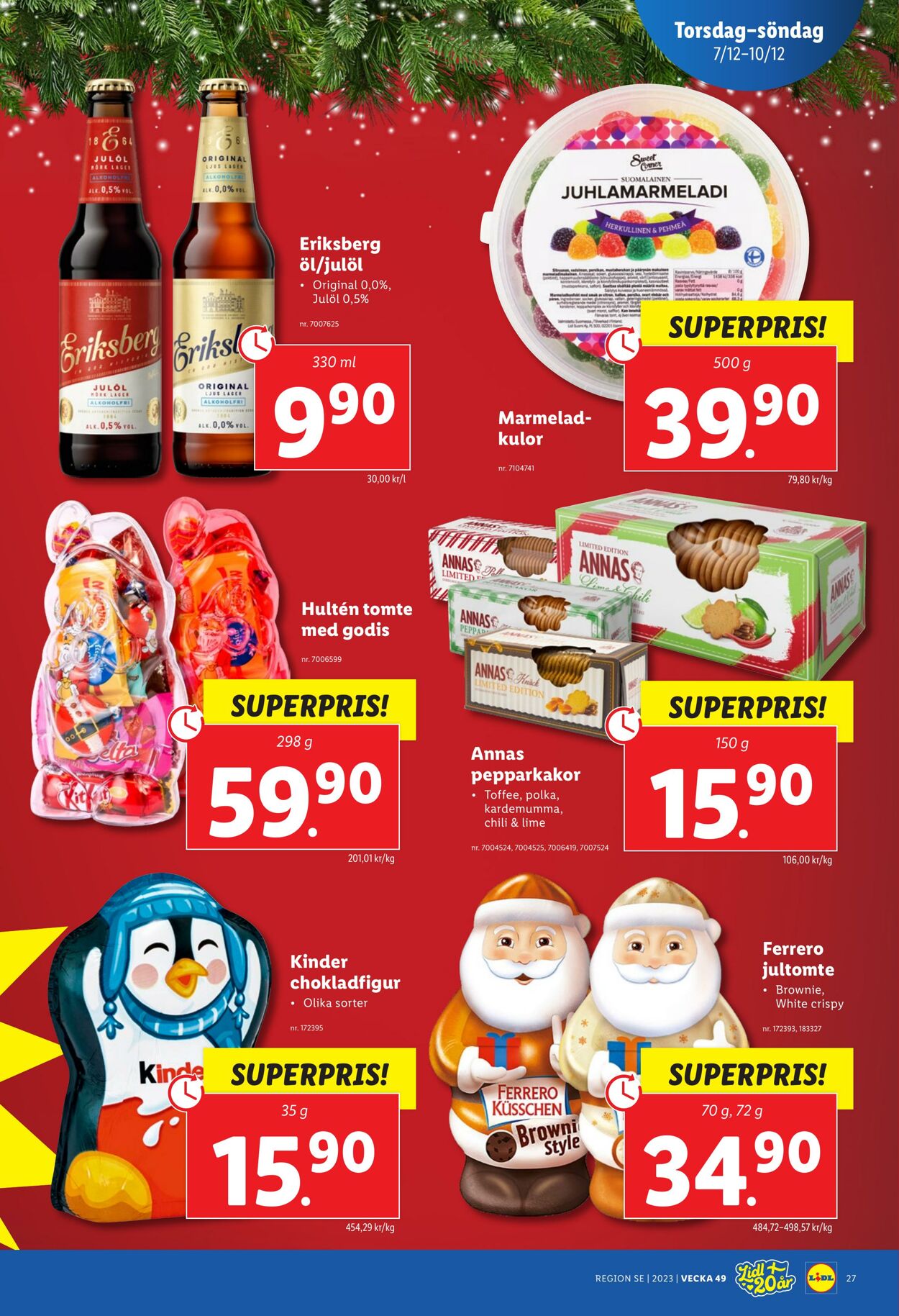 Erbjudanden Lidl 04.12.2023 - 10.12.2023