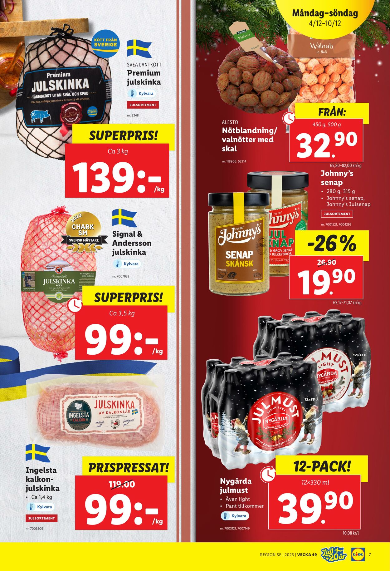 Erbjudanden Lidl 04.12.2023 - 10.12.2023