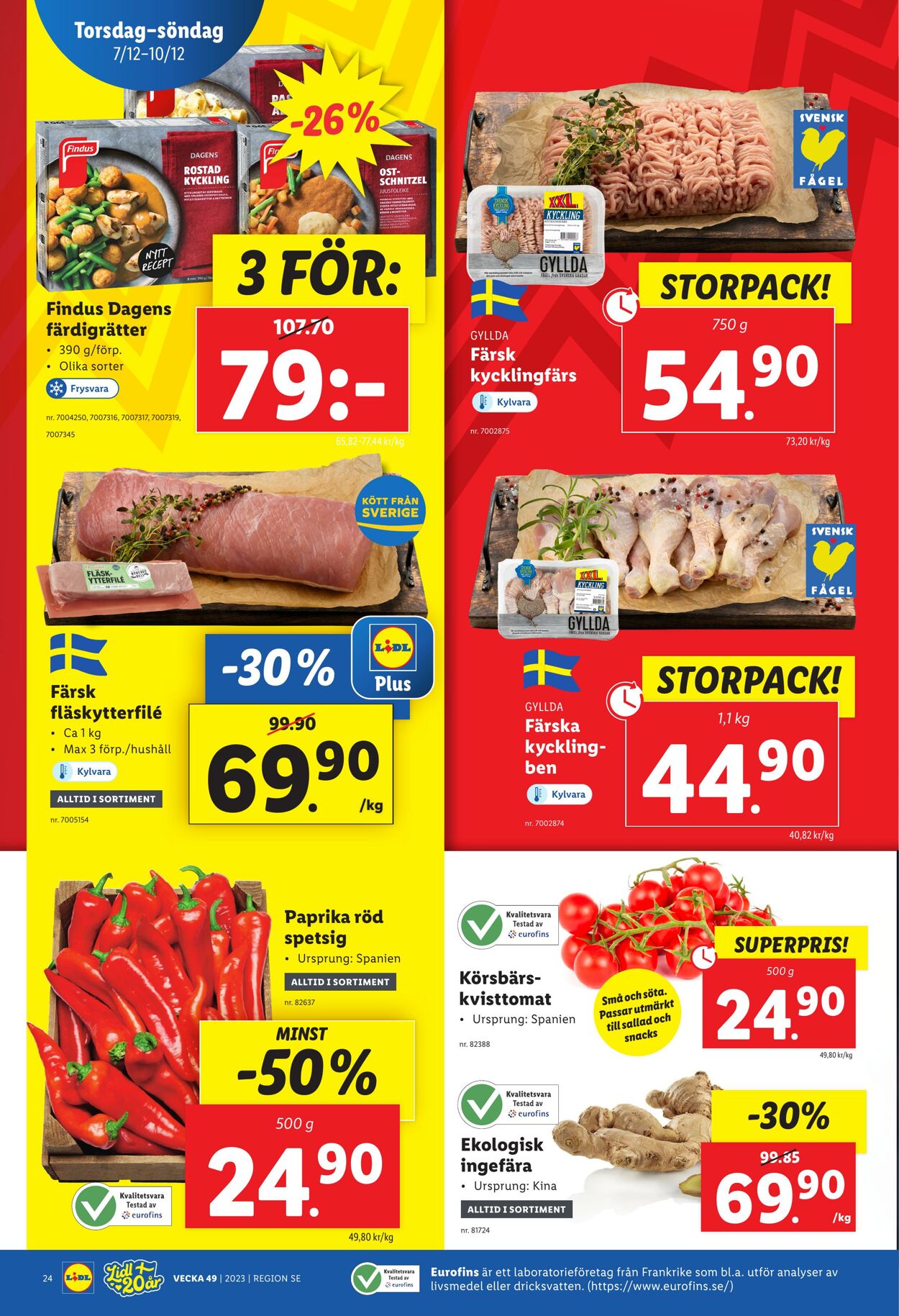 Erbjudanden Lidl 04.12.2023 - 10.12.2023