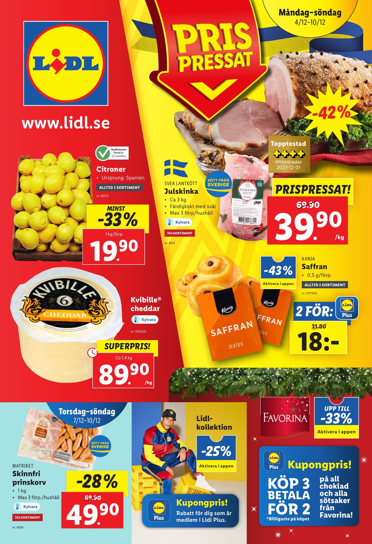 Erbjudanden Lidl 04.12.2023 - 10.12.2023