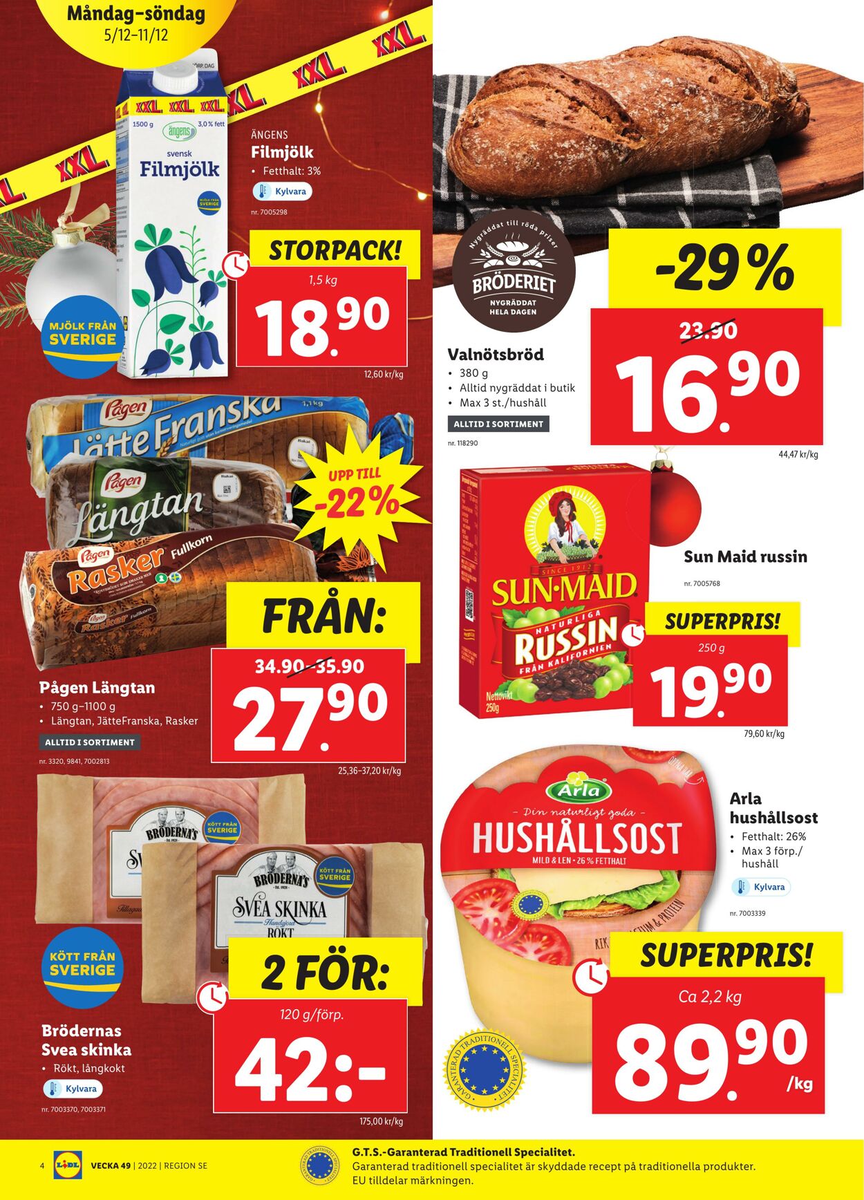 Erbjudanden Lidl 05.12.2022 - 11.12.2022