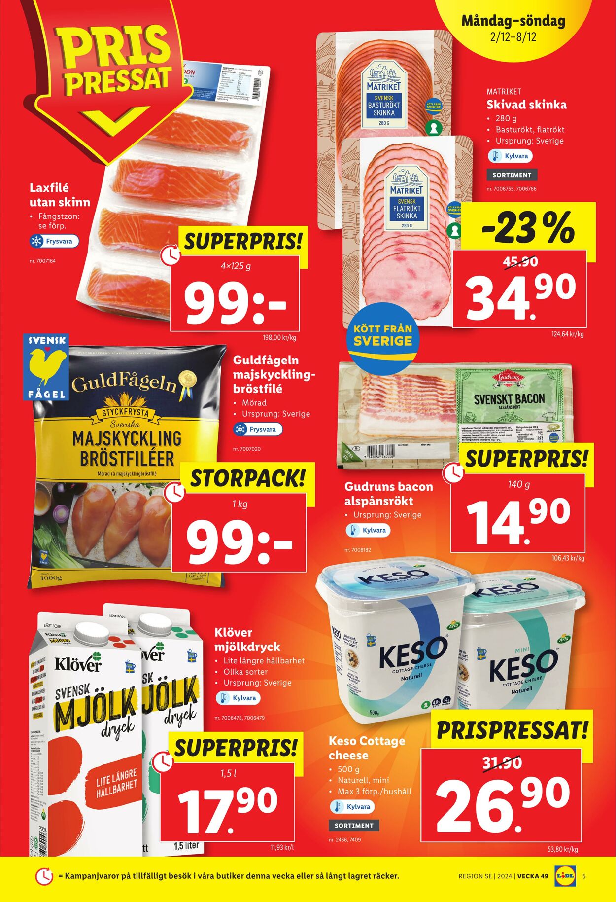 Erbjudanden Lidl 02.12.2024 - 08.12.2024