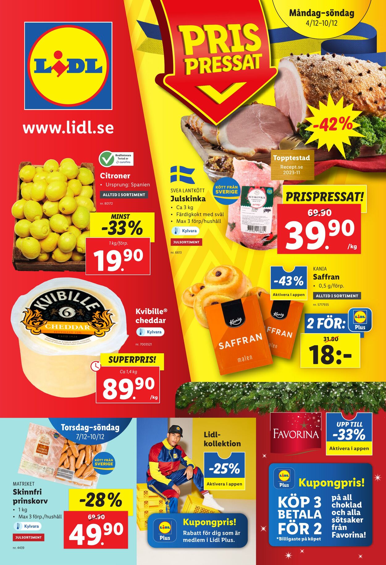 Erbjudanden Lidl 04.12.2023 - 10.12.2023