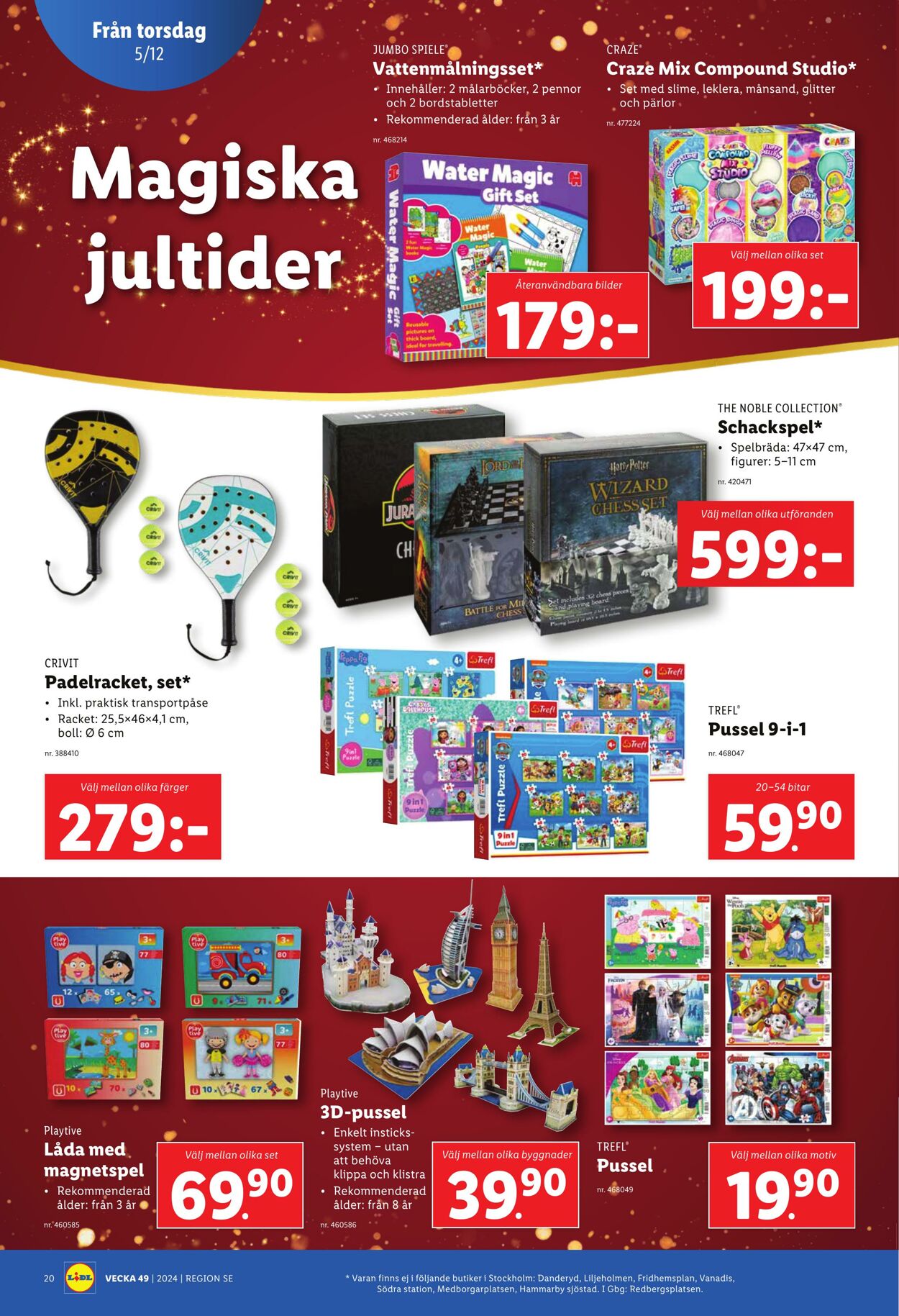 Erbjudanden Lidl 02.12.2024 - 08.12.2024