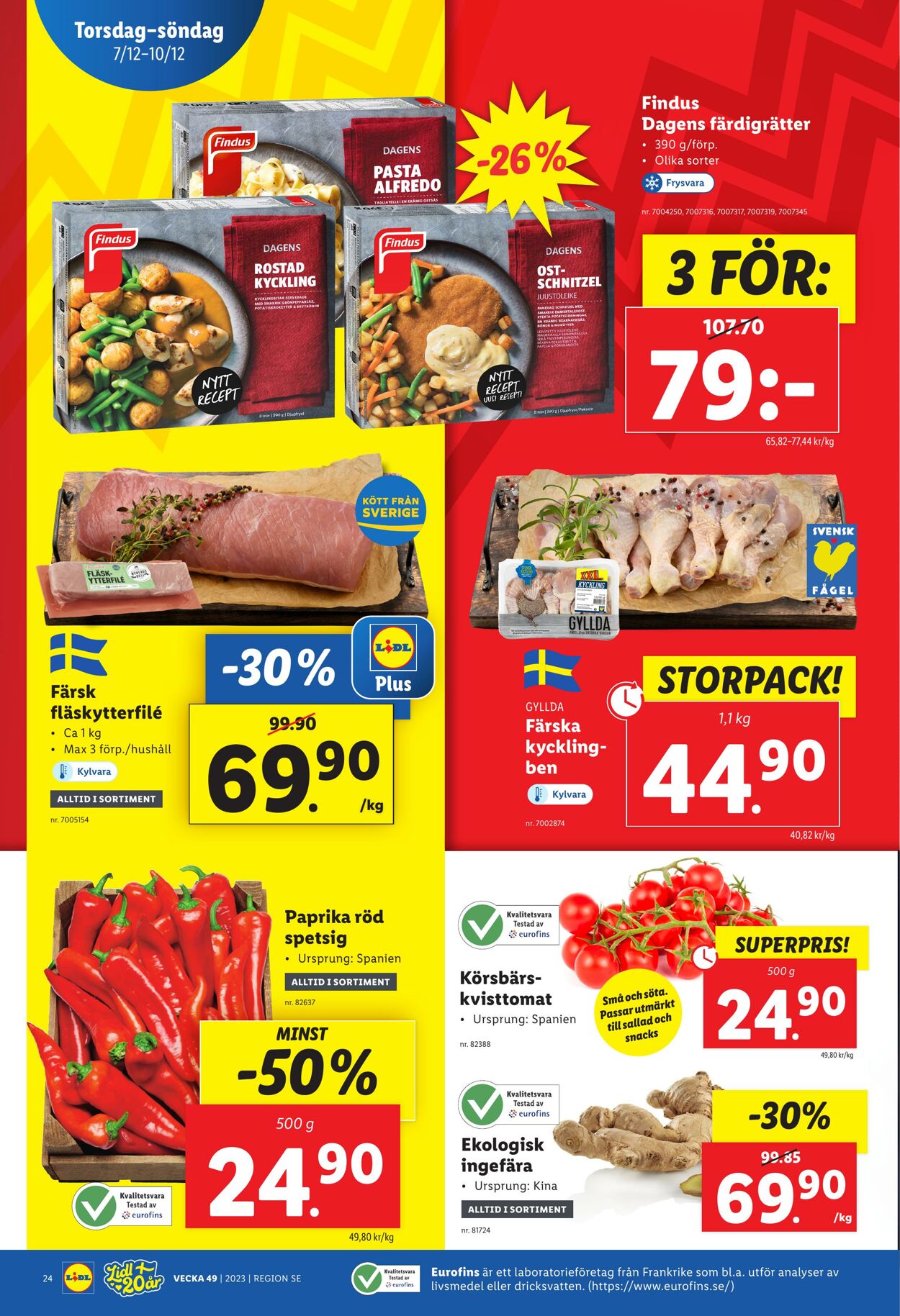 Erbjudanden Lidl 04.12.2023 - 10.12.2023