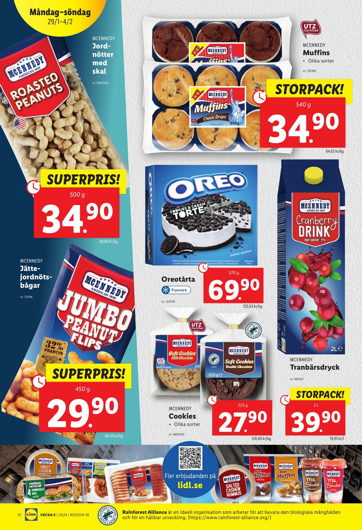 Erbjudanden Lidl 29.01.2024 - 04.02.2024