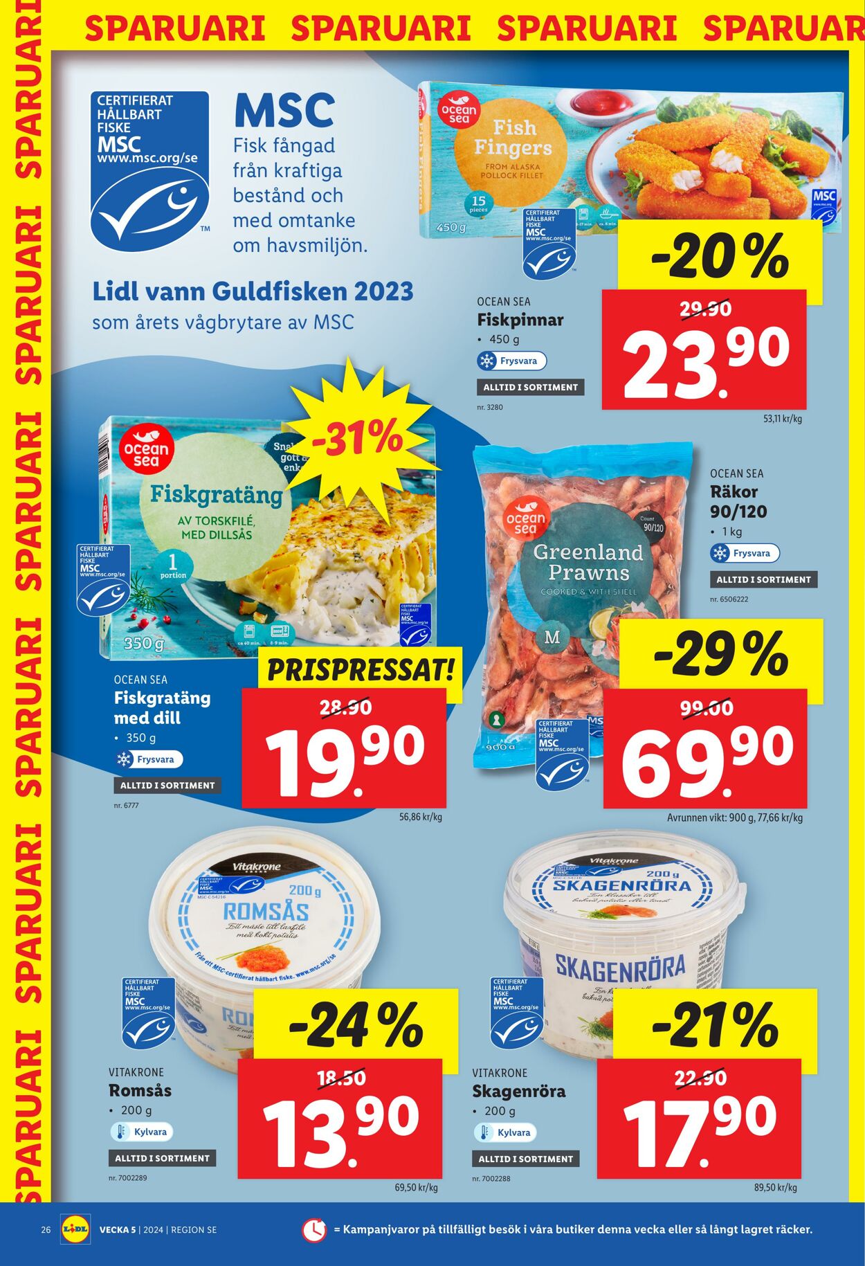 Erbjudanden Lidl 29.01.2024 - 04.02.2024