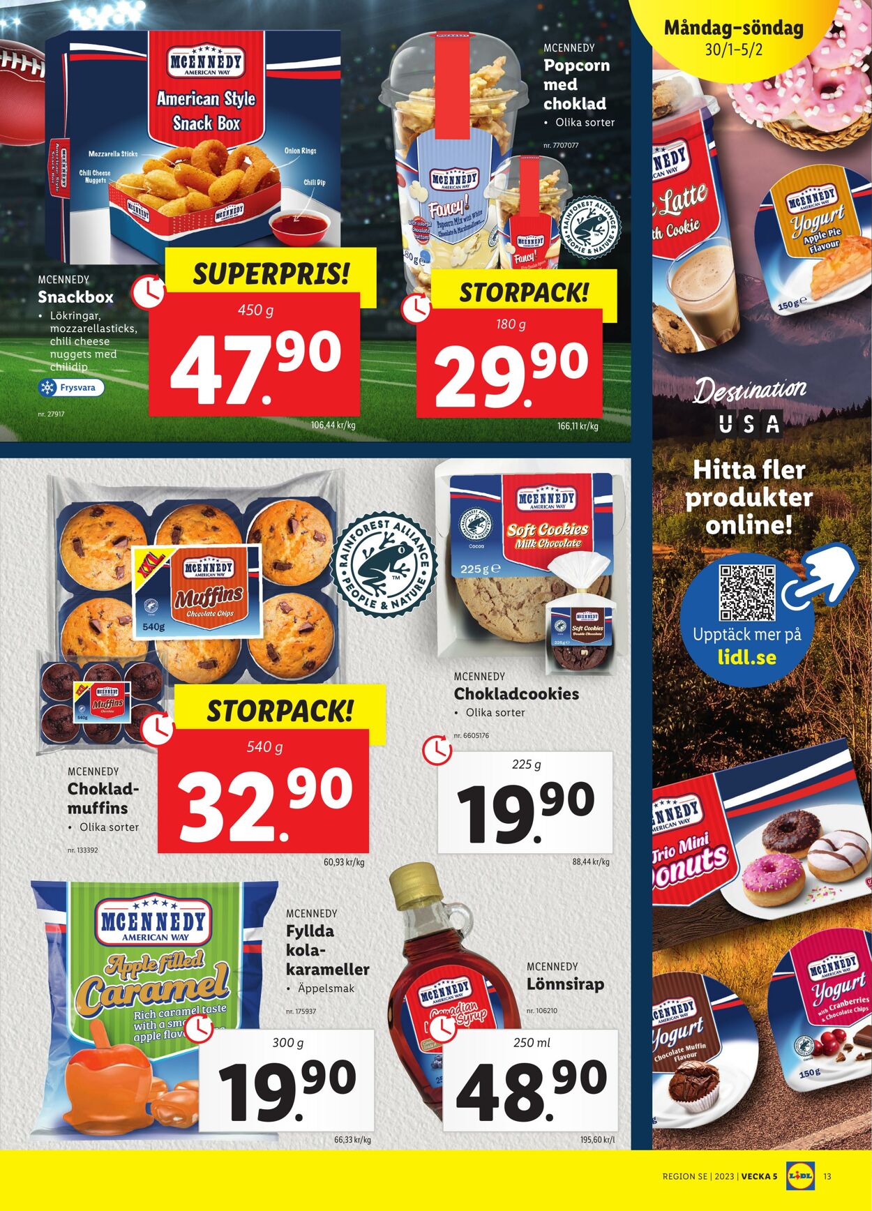 Erbjudanden Lidl 30.01.2023 - 05.02.2023