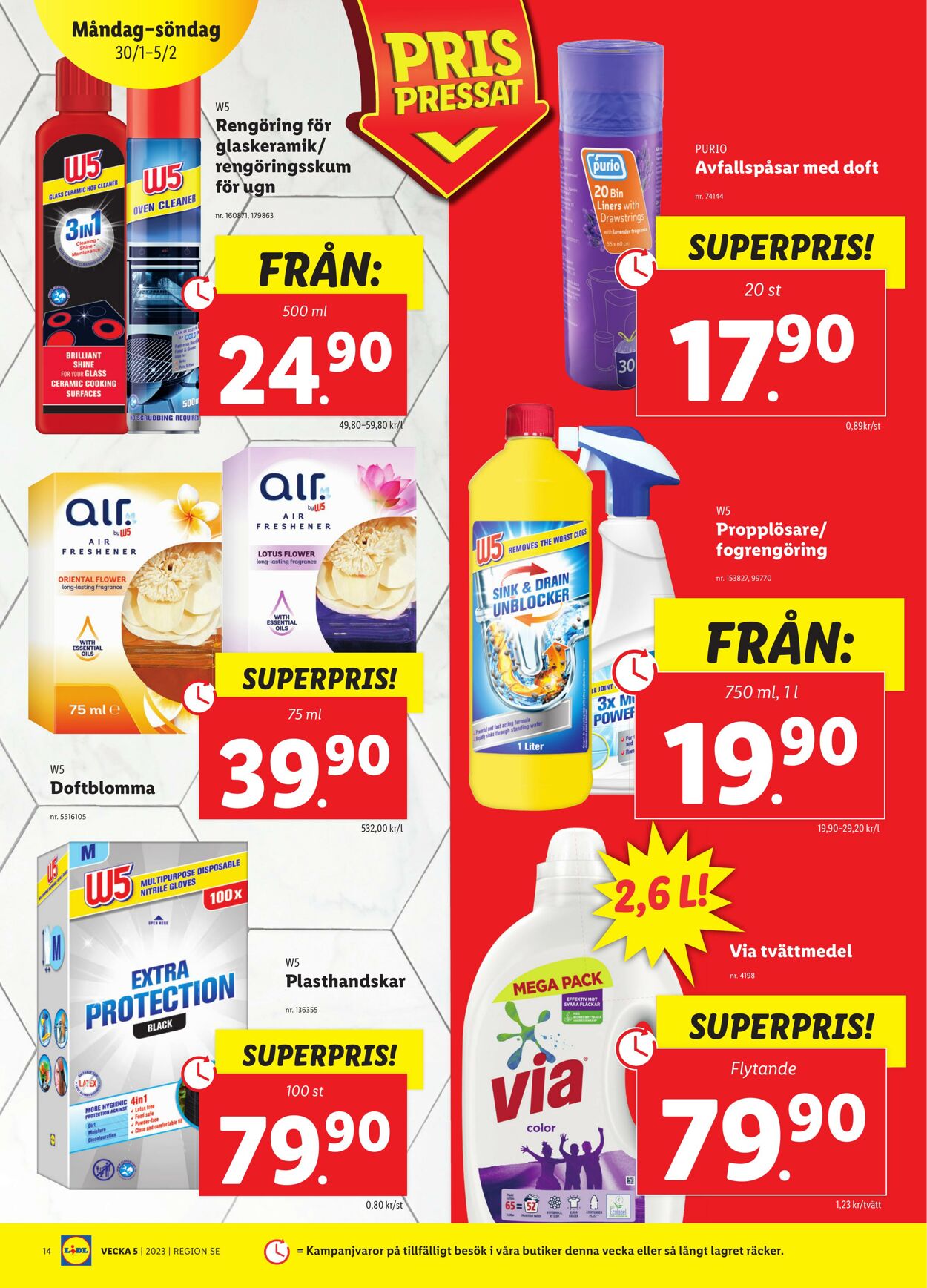 Erbjudanden Lidl 30.01.2023 - 05.02.2023