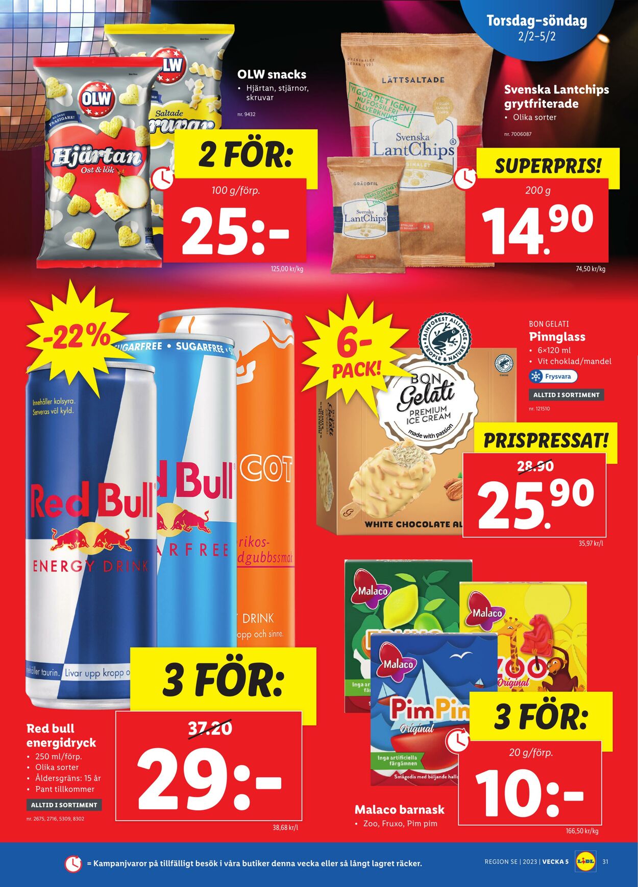 Erbjudanden Lidl 30.01.2023 - 05.02.2023