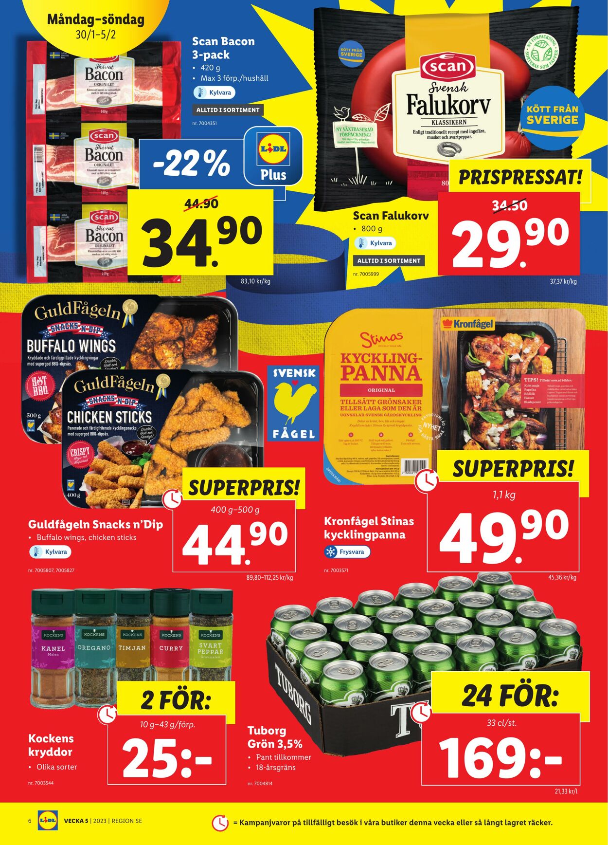 Erbjudanden Lidl 30.01.2023 - 05.02.2023