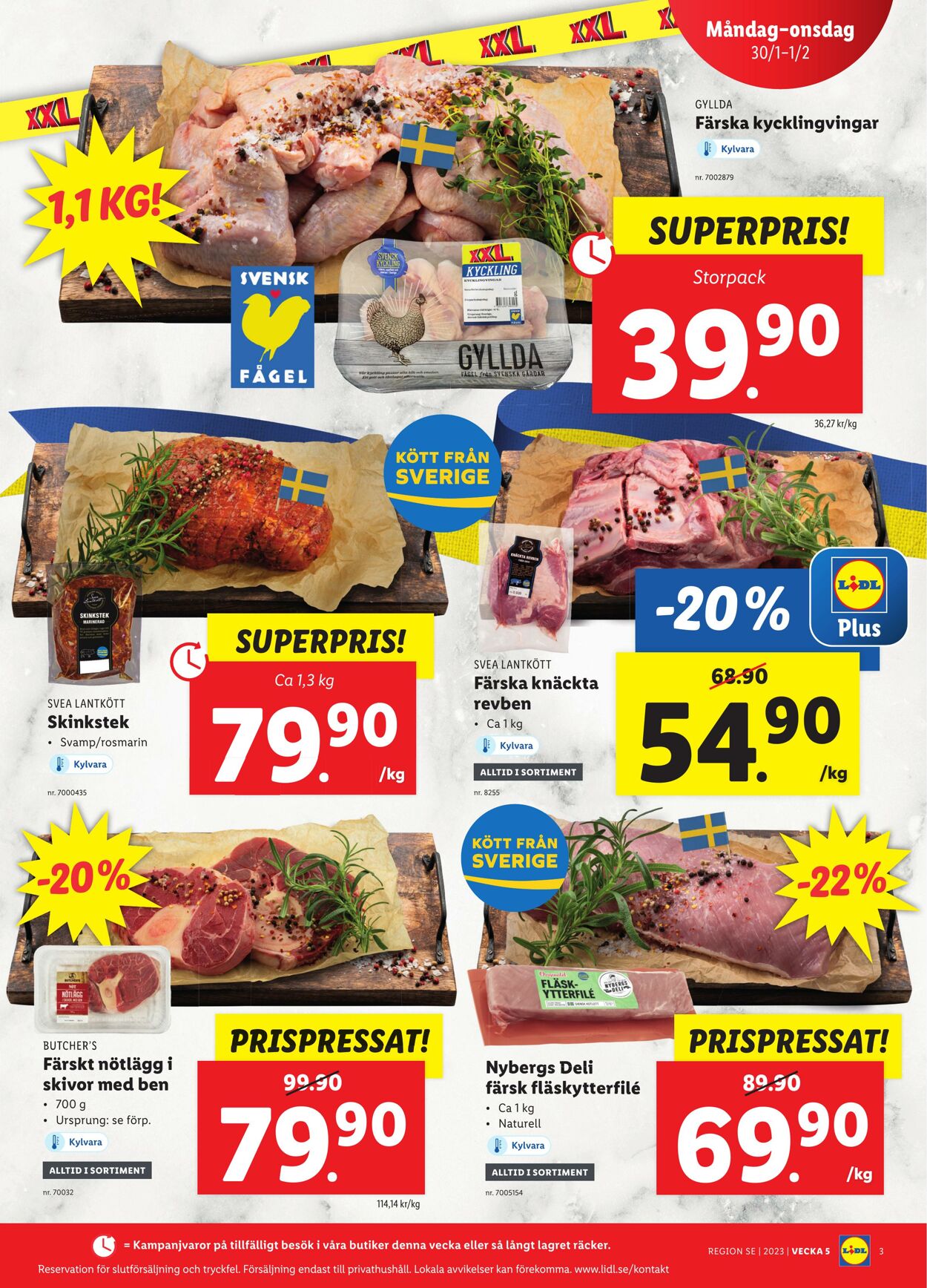 Erbjudanden Lidl 30.01.2023 - 05.02.2023