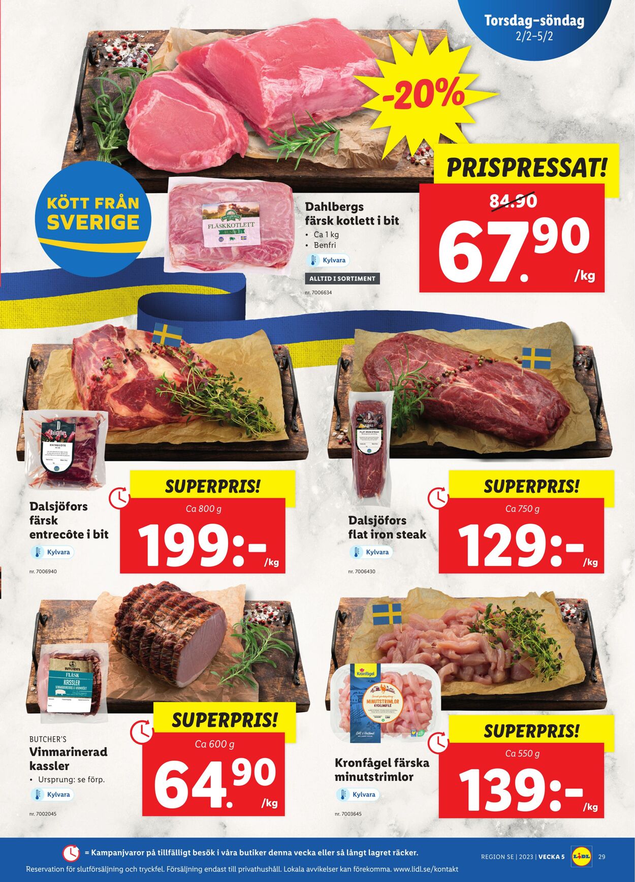 Erbjudanden Lidl 30.01.2023 - 05.02.2023