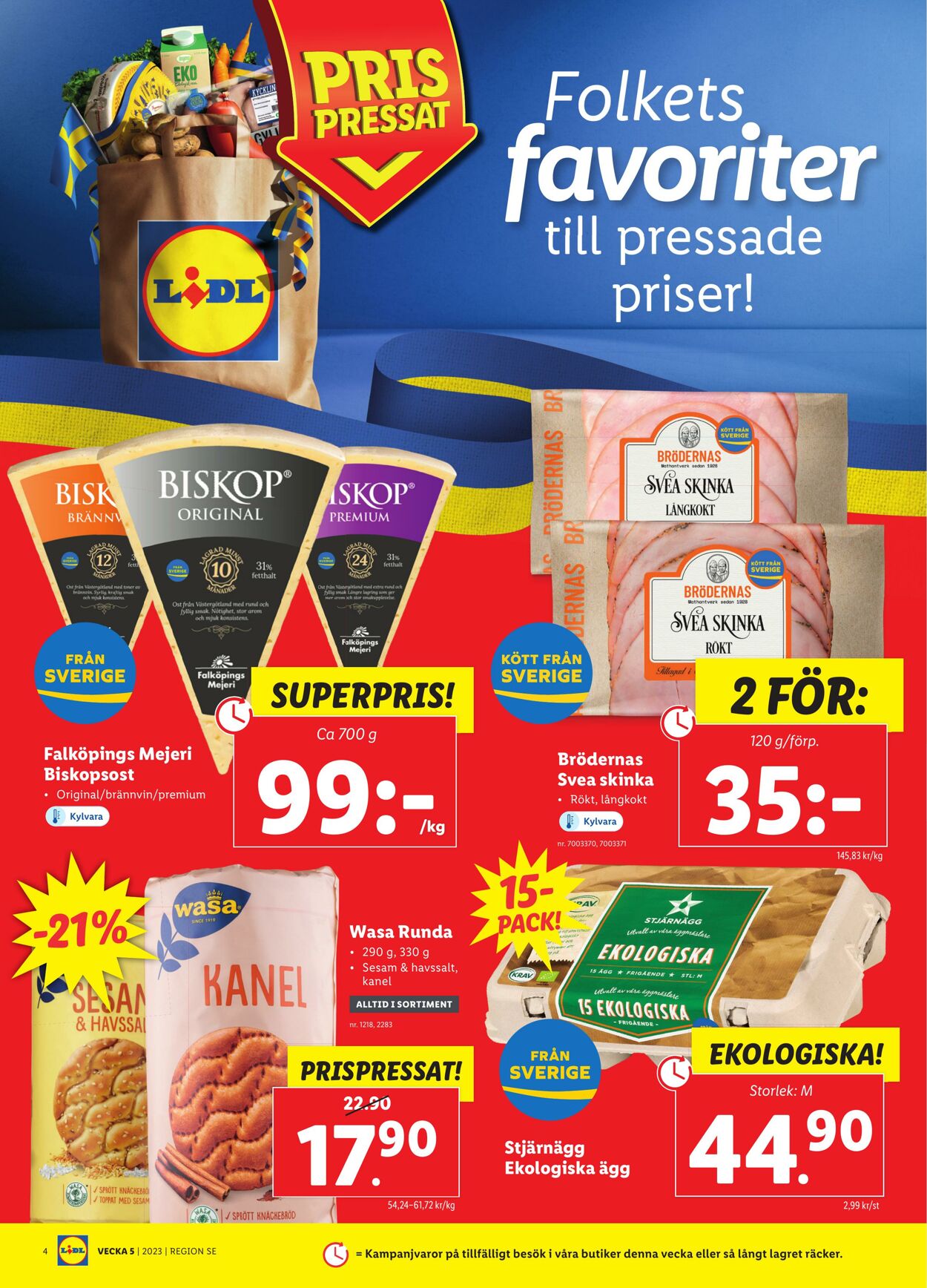 Erbjudanden Lidl 30.01.2023 - 05.02.2023