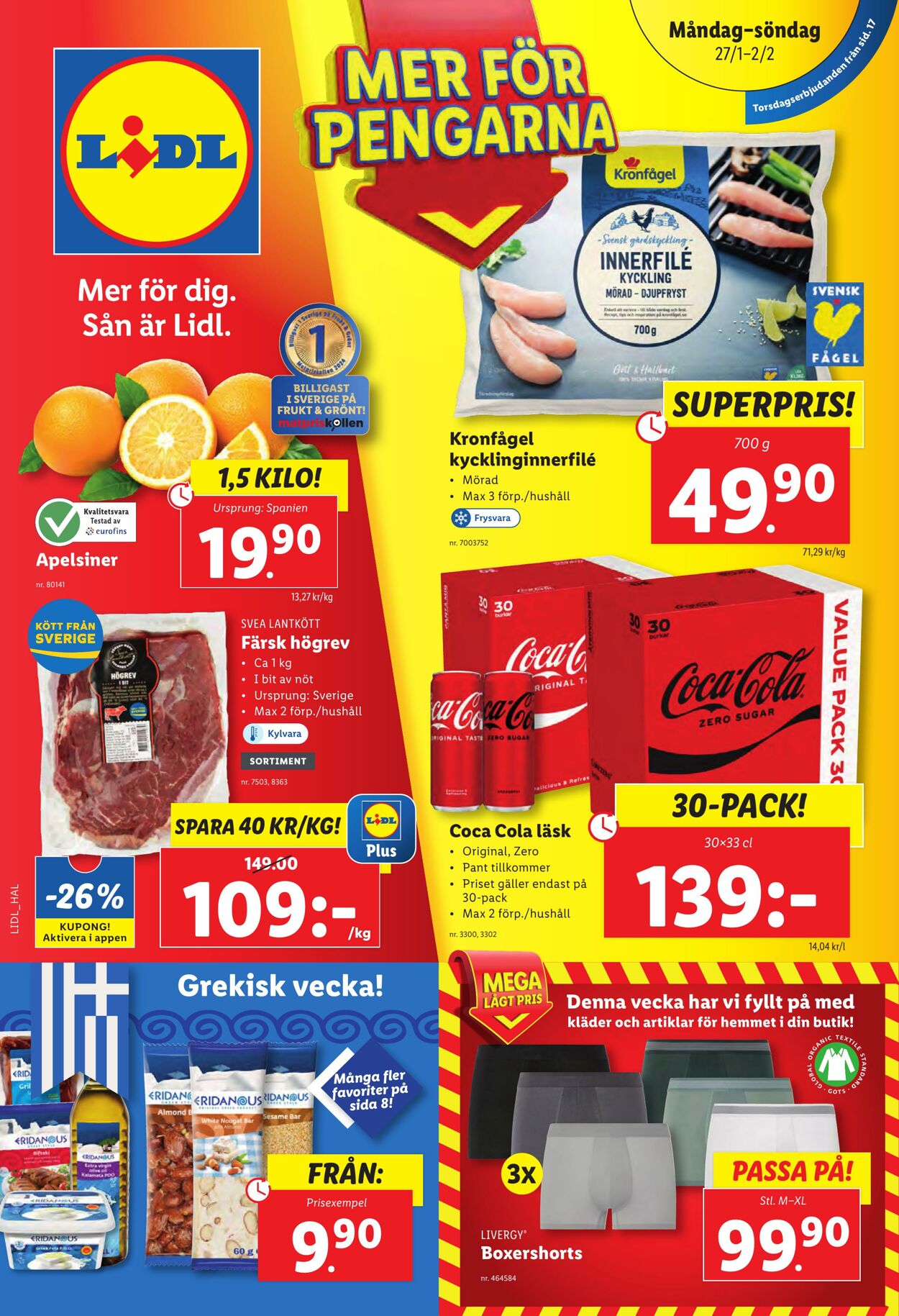 Erbjudanden Lidl - ERBJUDANDEN VECKA 5 27 jan, 2025 - 2 feb, 2025