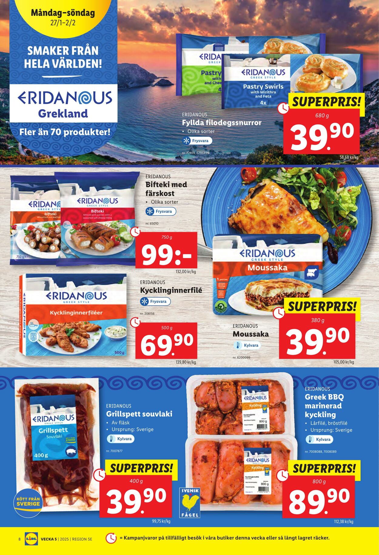 Erbjudanden Lidl 27.01.2025 - 02.02.2025