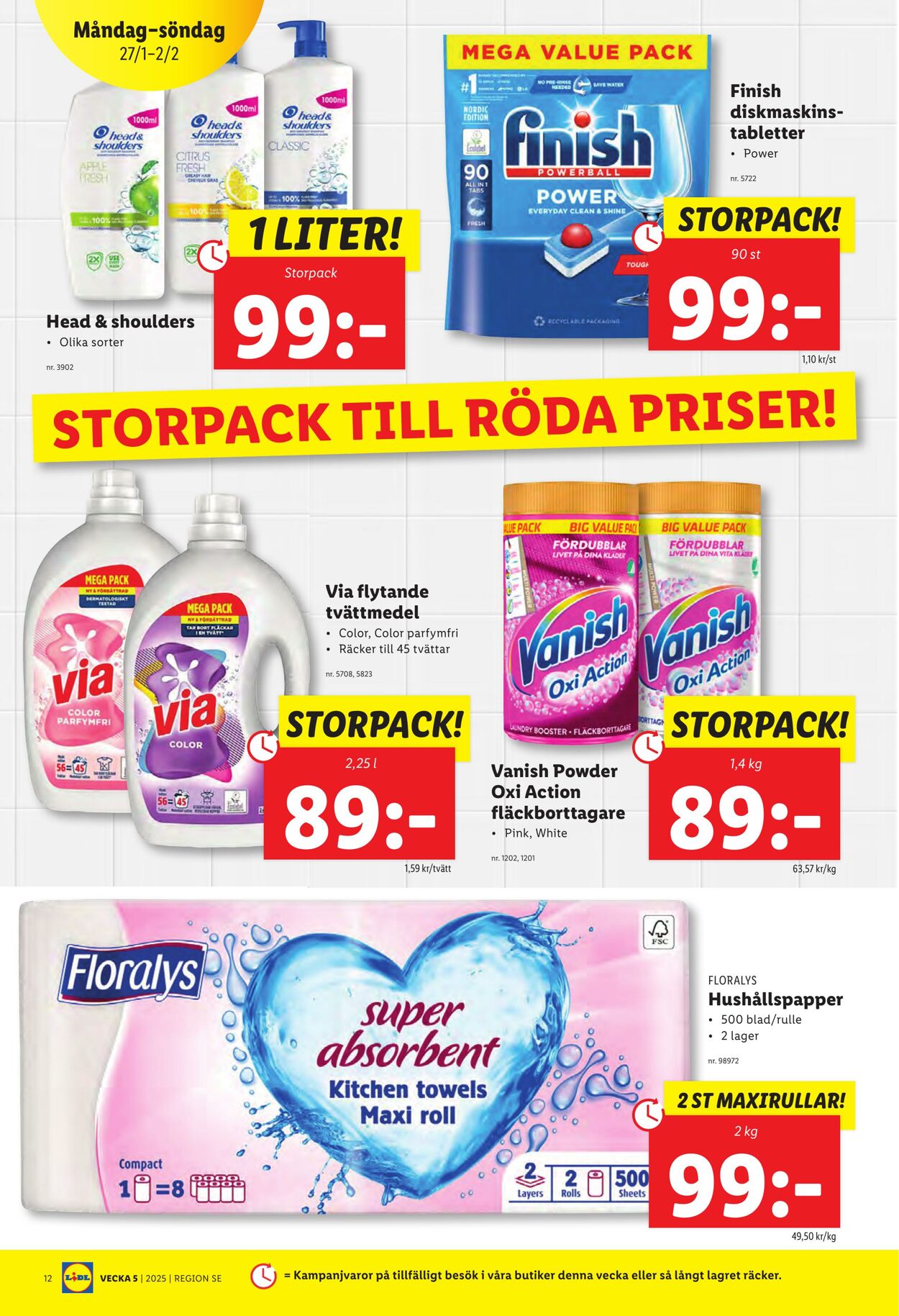 Erbjudanden Lidl 27.01.2025 - 02.02.2025