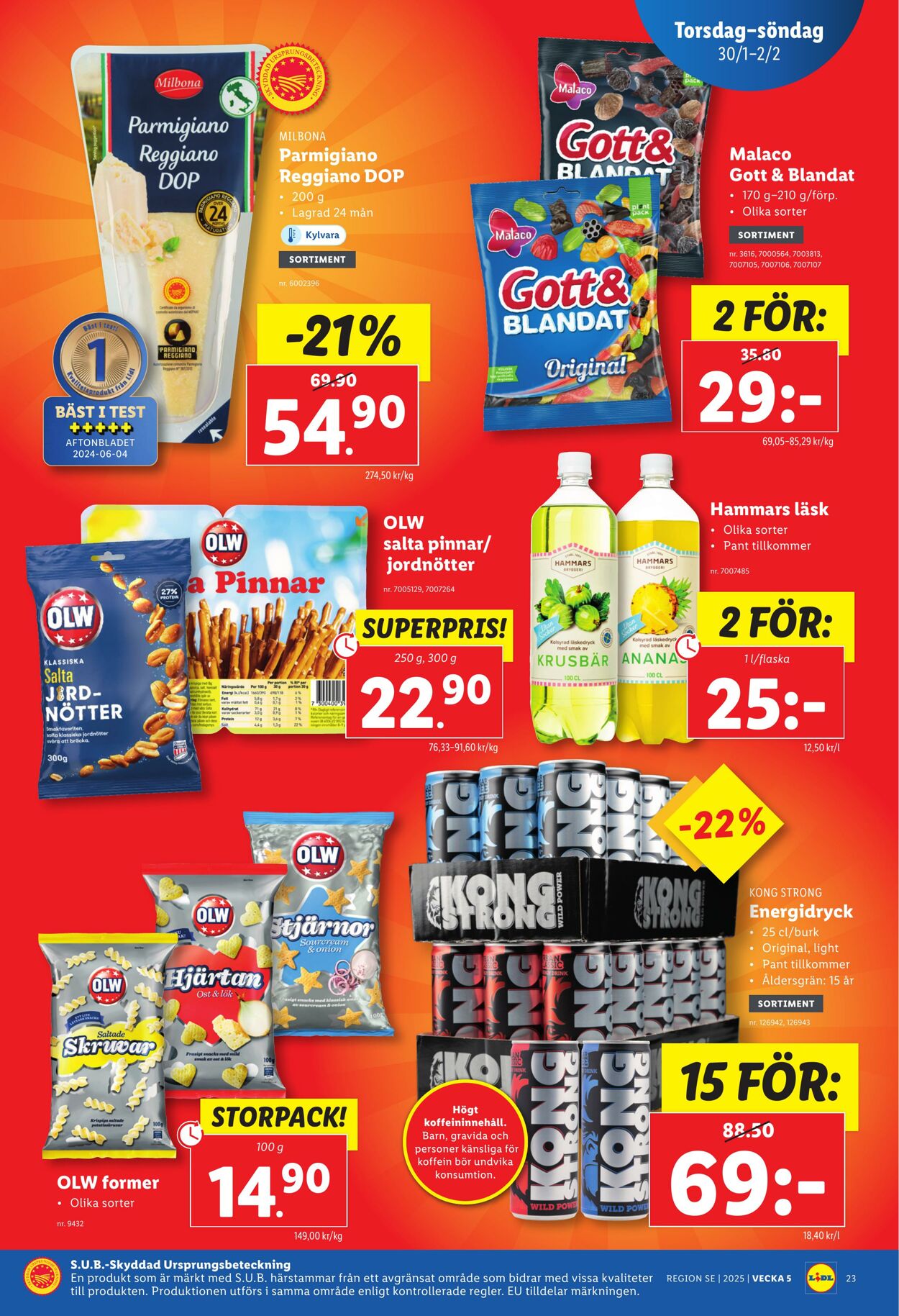 Erbjudanden Lidl 27.01.2025 - 02.02.2025