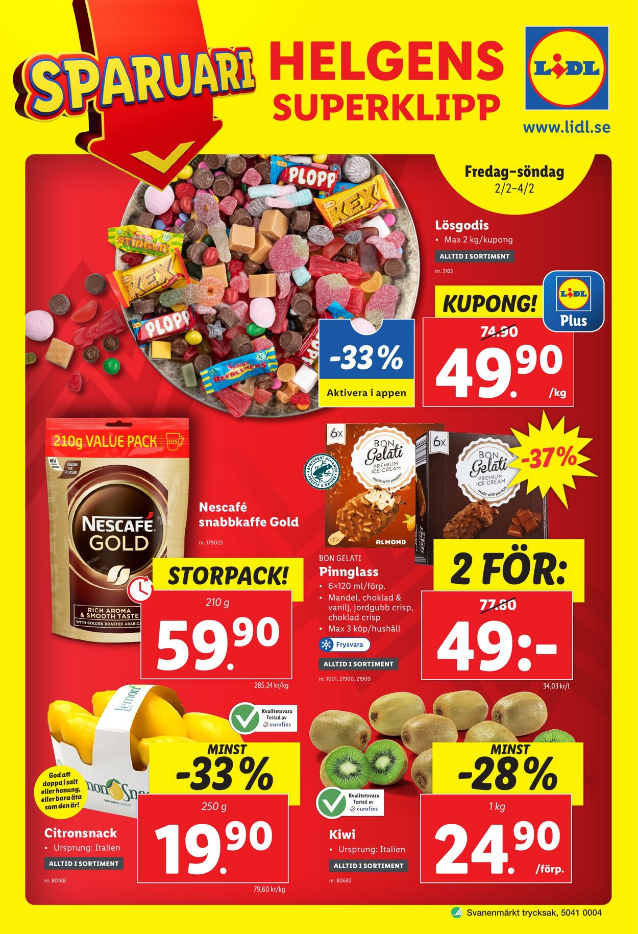 Erbjudanden Lidl 29.01.2024 - 04.02.2024