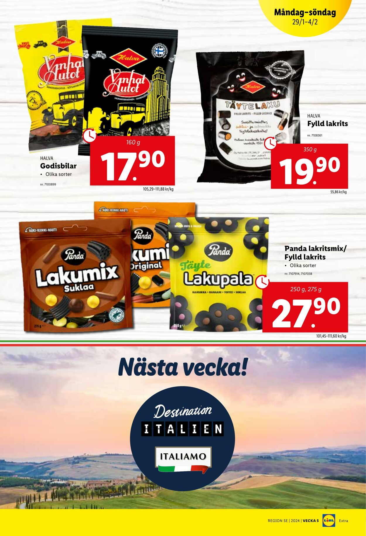 Erbjudanden Lidl 29.01.2024 - 04.02.2024