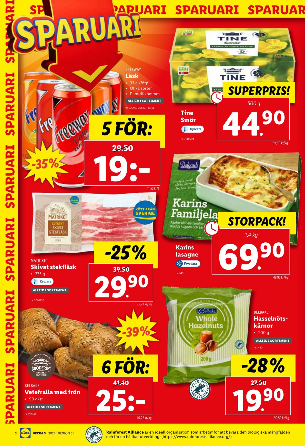 Erbjudanden Lidl 29.01.2024 - 04.02.2024