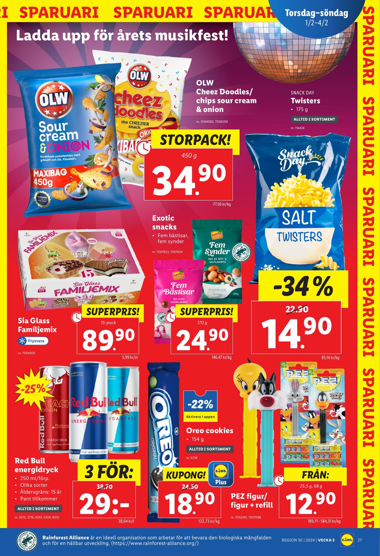 Erbjudanden Lidl 29.01.2024 - 04.02.2024