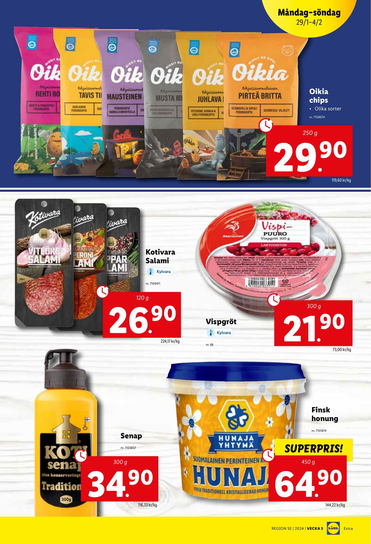 Erbjudanden Lidl 29.01.2024 - 04.02.2024