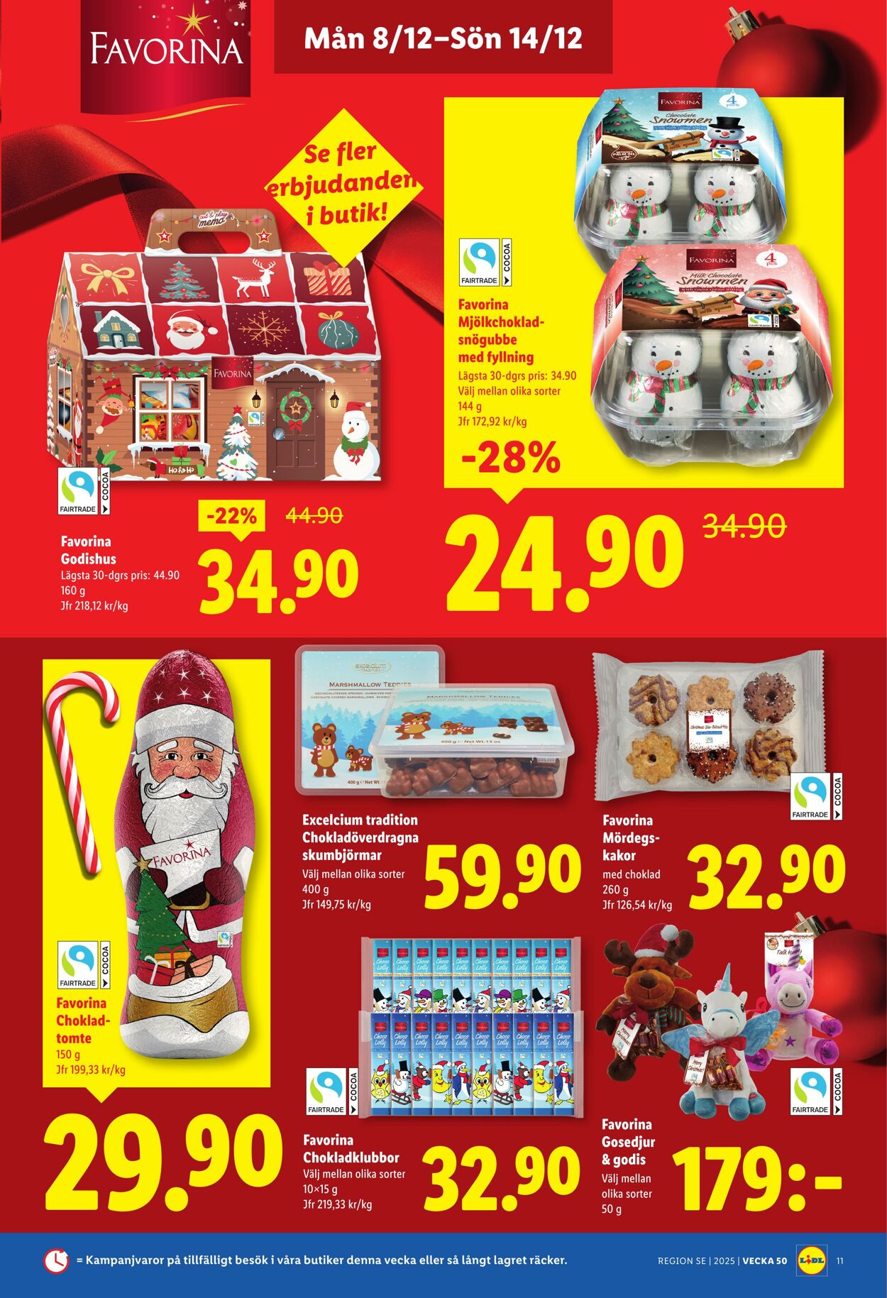 Erbjudanden Lidl 08.12.2025 - 14.12.2025