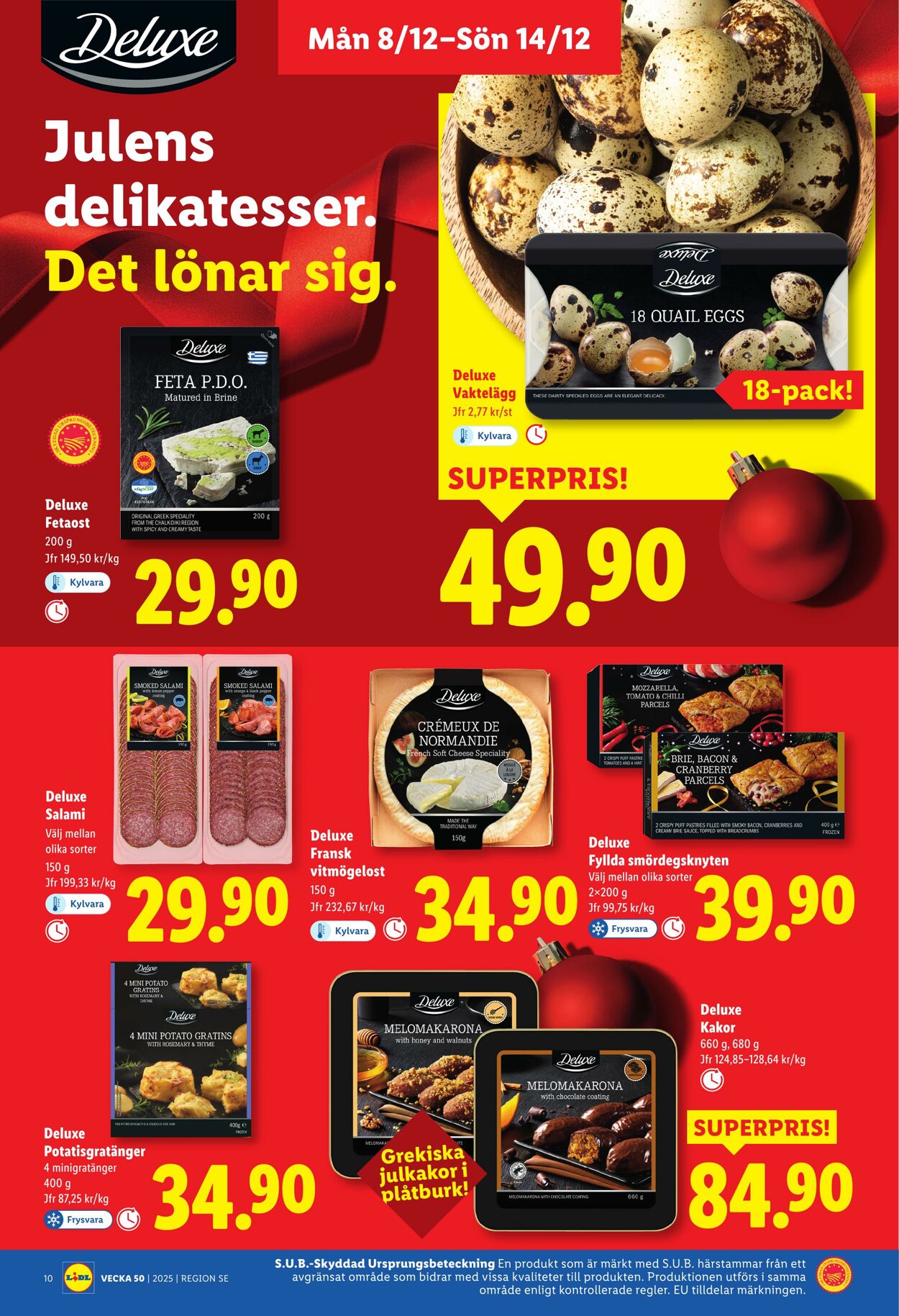 Erbjudanden Lidl 08.12.2025 - 14.12.2025