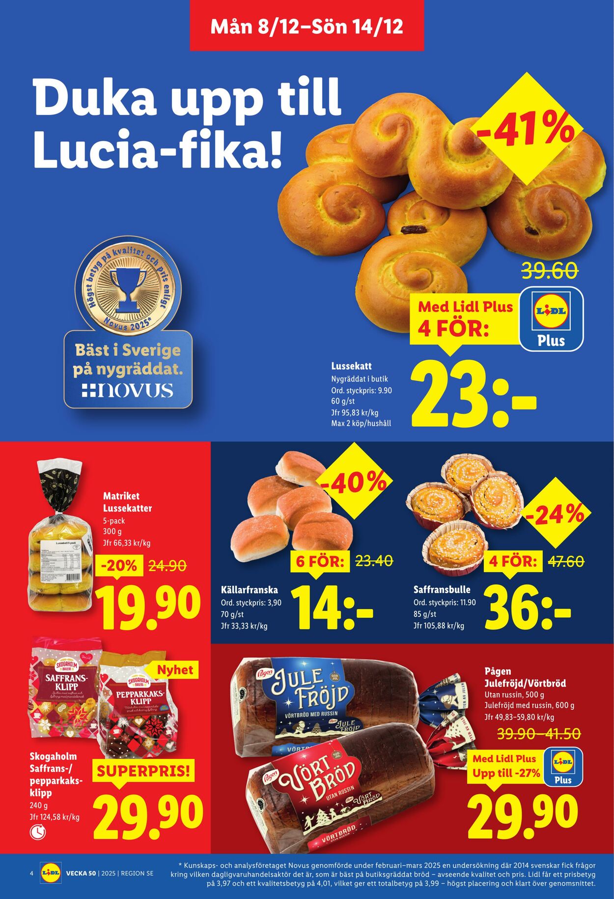 Erbjudanden Lidl 08.12.2025 - 14.12.2025