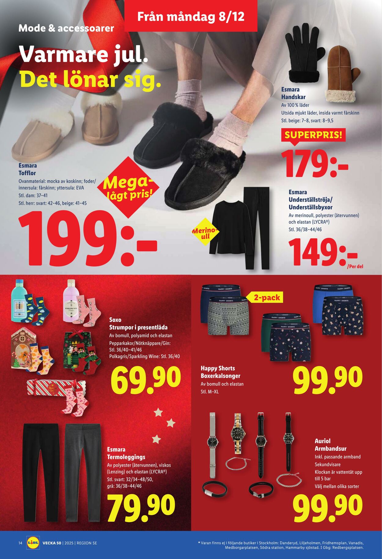 Erbjudanden Lidl 08.12.2025 - 14.12.2025