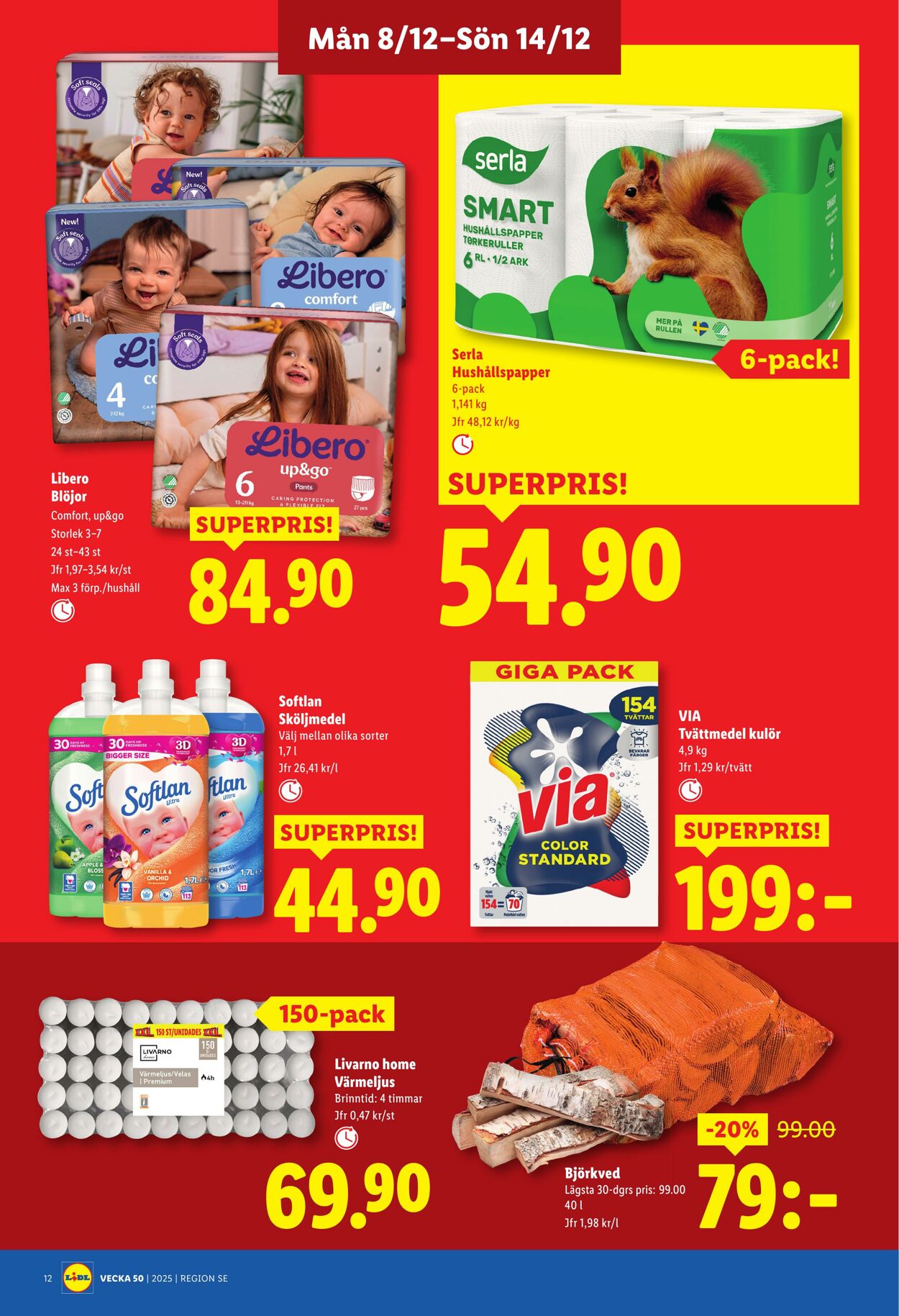 Erbjudanden Lidl 08.12.2025 - 14.12.2025