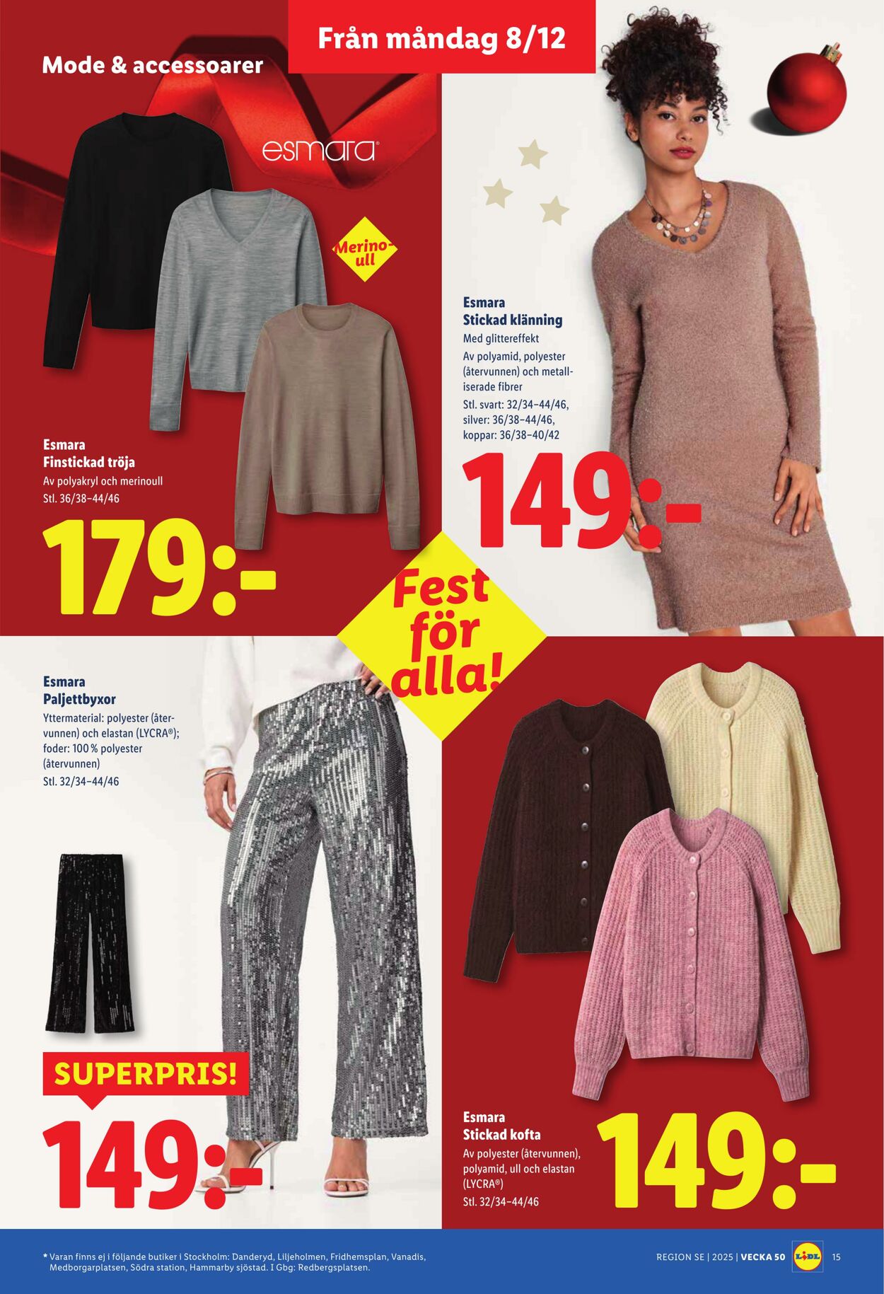 Erbjudanden Lidl 08.12.2025 - 14.12.2025