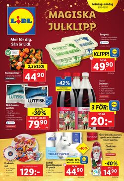 Erbjudanden Lidl 09.12.2024 - 15.12.2024