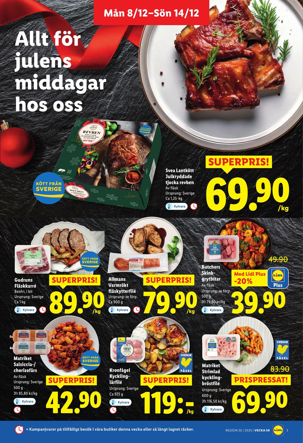 Erbjudanden Lidl 08.12.2025 - 14.12.2025