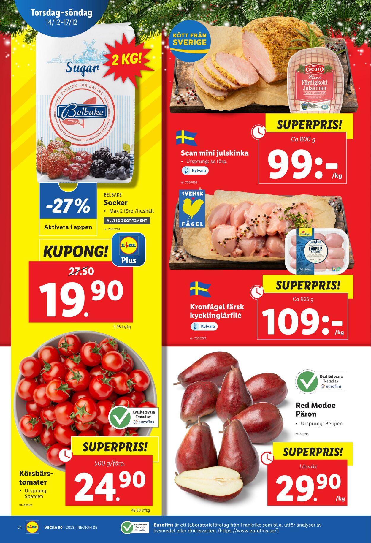 Erbjudanden Lidl 11.12.2023 - 17.12.2023