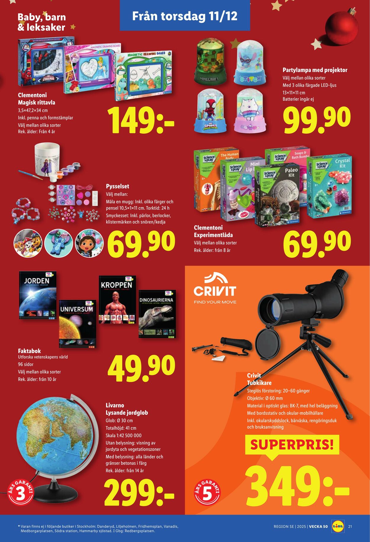 Erbjudanden Lidl 08.12.2025 - 14.12.2025