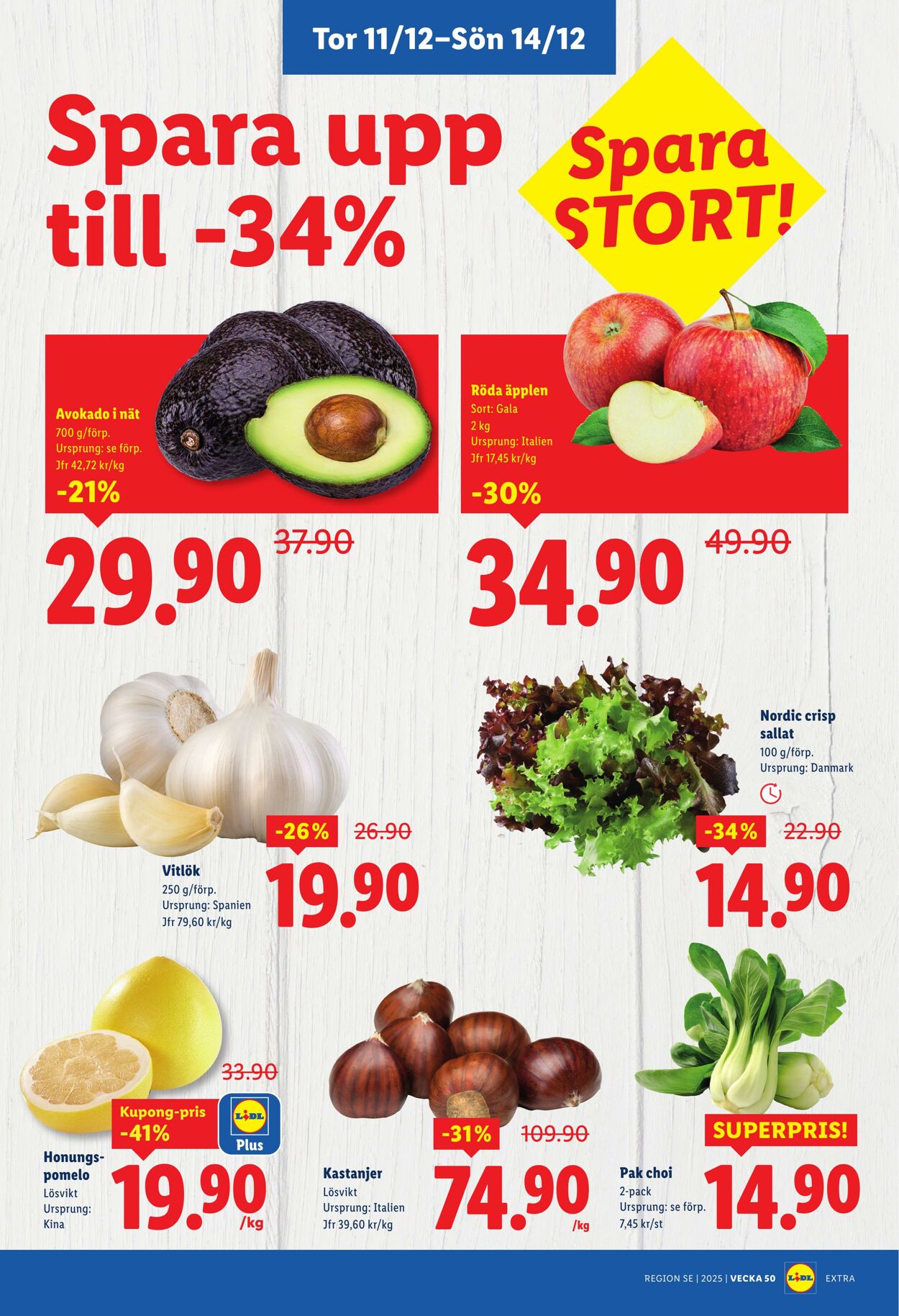 Erbjudanden Lidl 08.12.2025 - 14.12.2025