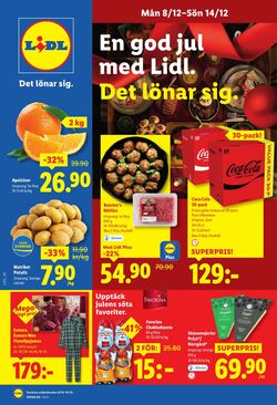 Erbjudanden Lidl 08.12.2025 - 14.12.2025