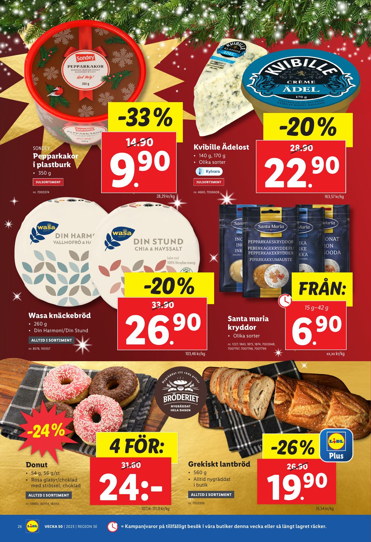 Erbjudanden Lidl 11.12.2023 - 17.12.2023