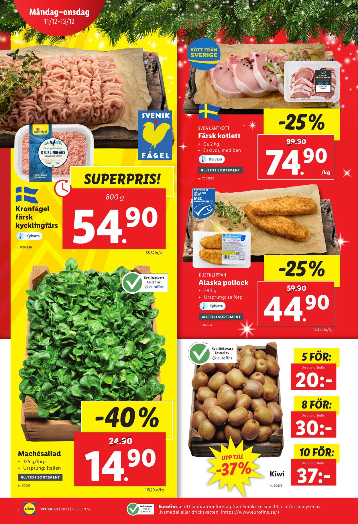 Erbjudanden Lidl 11.12.2023 - 17.12.2023